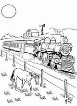Steam Train Coloring Getdrawings Pages sketch template