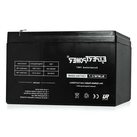 Expertpower 12v 7ah Rechargeable Sealed Lead Acid Battery