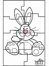 Puzzle Easter Coloring Bunny Printable Puzzles Disegni Funnycoloring Da Bambini Stampare Pages Kids Tons Activity Cute Di Rompecabezas Un Colorare sketch template