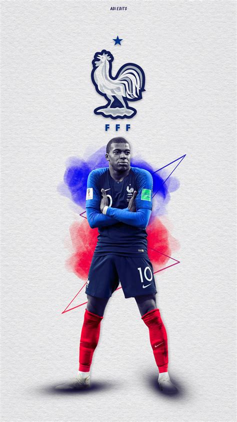 kylian mbappe france world cup wallpaper  adi   deviantart