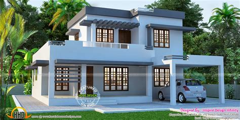 small plot house exterior keralahousedesigns