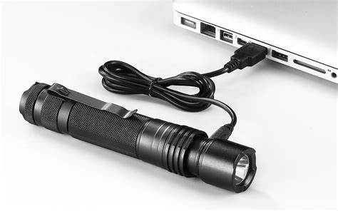 usb rechargeable flashlights everyday carry