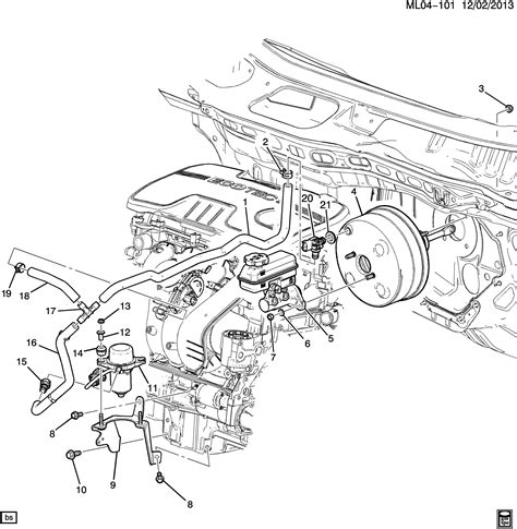 chevy equinox  engine diagram