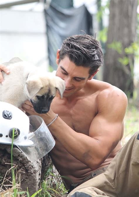 Australian Firefighters Pose With Animals For Charity, And