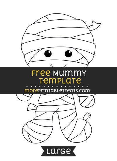 mummy template large