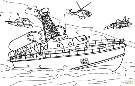 disegno  nave da guerra da colorare disegni da colorare  stampare