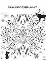 Maze Coloring Snowflakes Christmas Netart Kids sketch template