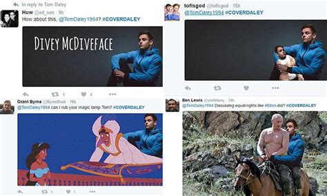 Tom Daley Asked Twitter Users To Design His New Cover Photo Daily