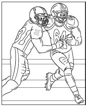 coloring page logo  miami dolphins nfl topcoloringpagesnet