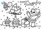 Badanamu Coloring Printable Christmas Pages Holiday Season Birthday Color Kids Printables Toddler Activities Stuff Do Ones Celebrate Little Club 1st sketch template