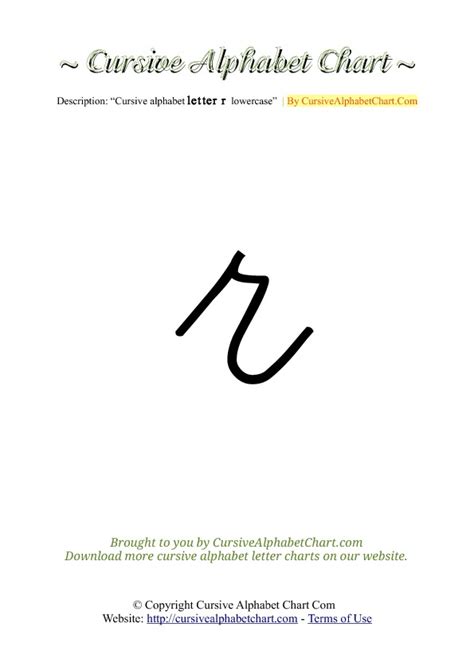 cursive alphabet charts   lowercase cursive alphabet chartcom