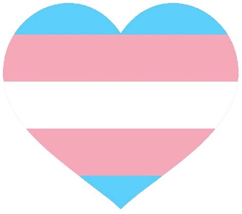 trans pride flag heart posters by katrinawaffles redbubble