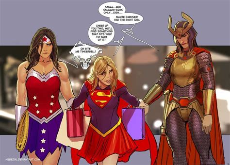 wonder woman v supergirl v big barda battles comic vine