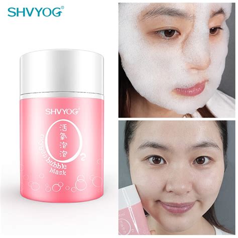 detox oxygen bubble sheet face mask moisturizing clearing pores contro
