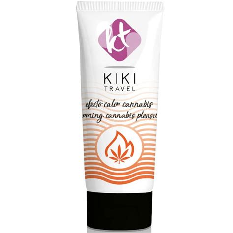 kiki travel gel lubricant sliding intensifiing cannabis