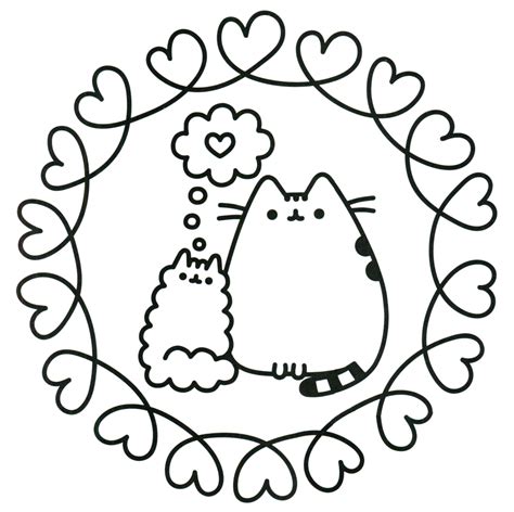 pusheen coloring pages  coloring pages  kids