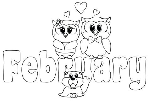 february coloring pages  coloring pages  kids valentine
