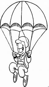 Fallschirm Weite Malvorlage Titel sketch template