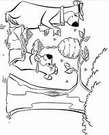 Yogi Bear Coloring Pages Boo Popular Library Clipart Books sketch template