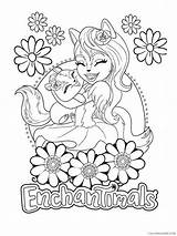 Enchantimals Coloring4free 2284 Ausdrucken Malvorlagen sketch template
