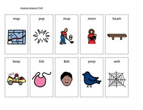 apraxia cvc word pictures  lucky duck speech therapy tpt
