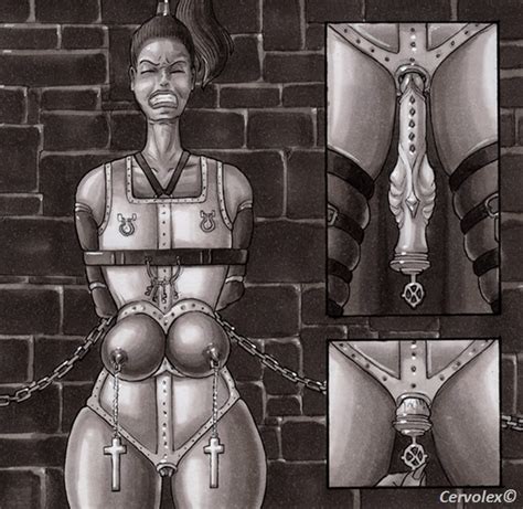 steel bondage suit by cervolex hentai foundry