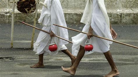 indian jain monk seeks eight months to walk 2 200km to court bbc news