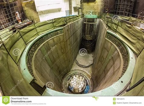 Unfinished Nuclear Reactor Core Nuclear Power Plant Under