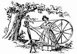 Spinning Wheel Coloring Pages sketch template