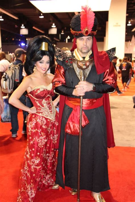 Princess Jasmine And Jafar Disney Cosplay Pictures From D23 July 2017