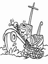Barco Barcos Boote Ikan Kapal Penangkap Pesqueiro Desenho Transportmittel Nelayan Barche Stampare Submarinos Mewarnai Boats Navi Trasporto Mezzi Tudodesenhos Pagina sketch template