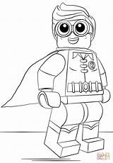 Lego Robin Coloring Batman Pages Movie Printable Crafts Colouring Supercoloring Category Legos Dc Star Wars Select Cartoons Animals Nature Sheets sketch template