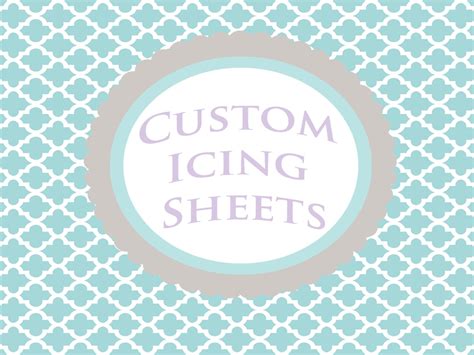 custom edible icing sheet thin texture  custom  tlcedibles
