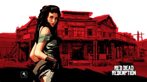 New Official Artwork The Scarlet Lady Red Dead Redemption