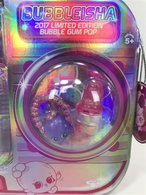 san diego comic  bubbleisha bubble gum pop shopkins shoppie limited