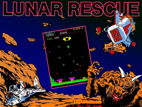 Retro Spirit Games Retro Classic Lunar Rescue Arcade