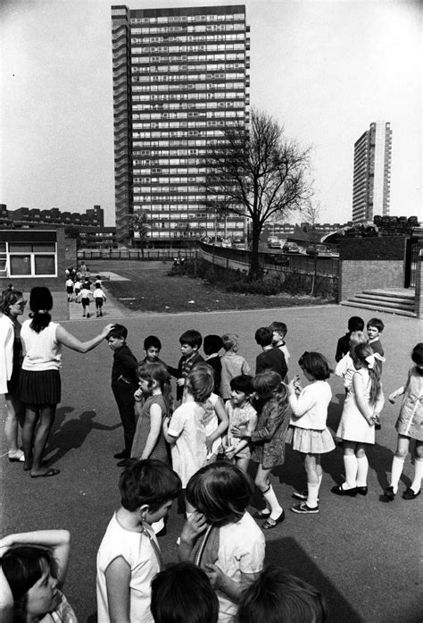 pepys estate deptford london tower blocks    school