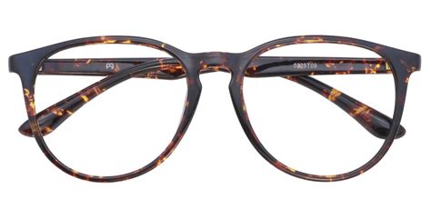 Maple Oversized Oval Eyeglasses Frame Tortoiseshell Men S
