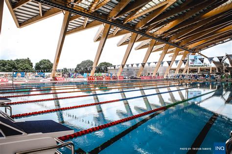 clark city aquatics center pool  fina accreditation   sea games inquirer sports