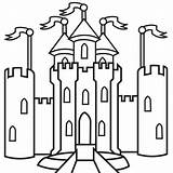 Coloring Pages Castle Lego Printable Popular sketch template