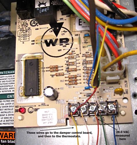 furnace control board wiring diagram