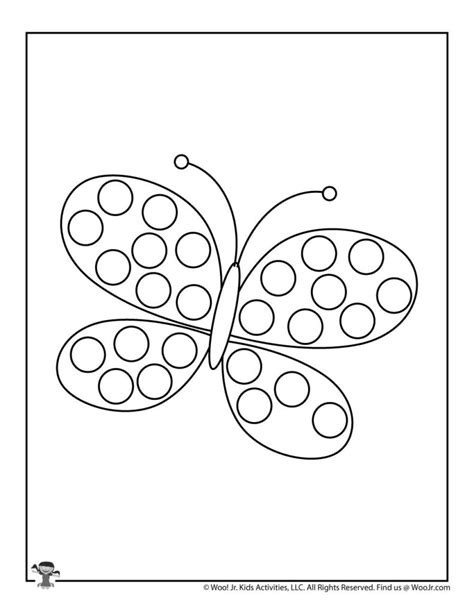 spring dot coloring pages woo jr kids activities childrens