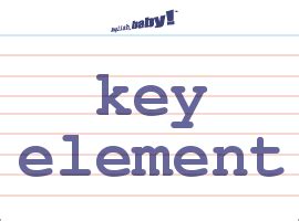 key element  learn english  english baby
