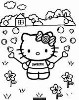 Coloring Hellokitty sketch template