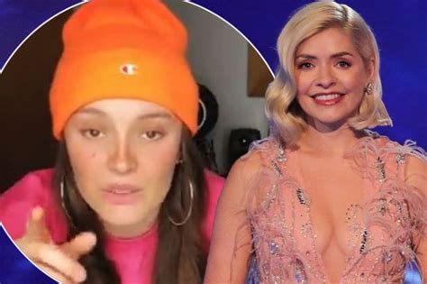 holly willoughby s big boobs celebrated in new song by olivia swann