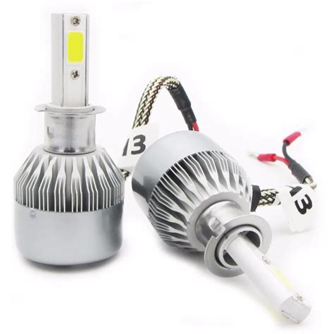 led headlight  beam auto car led headlight bulb kit white  lm auto led headlamp