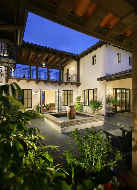 structure home clients courtyard courtyard house plans spanish style homes hacienda