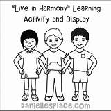 Harmony Live Crafts Activities Children Bible sketch template