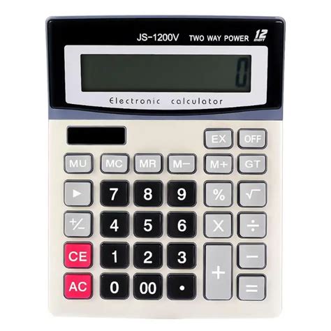 alloyseed portable  digit calculator big button calculating tools office stationery  tax