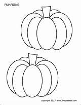 Pumpkin Printable Pumpkins Pattern Coloring Pages Firstpalette Templates Small Medium Innen Mentve sketch template
